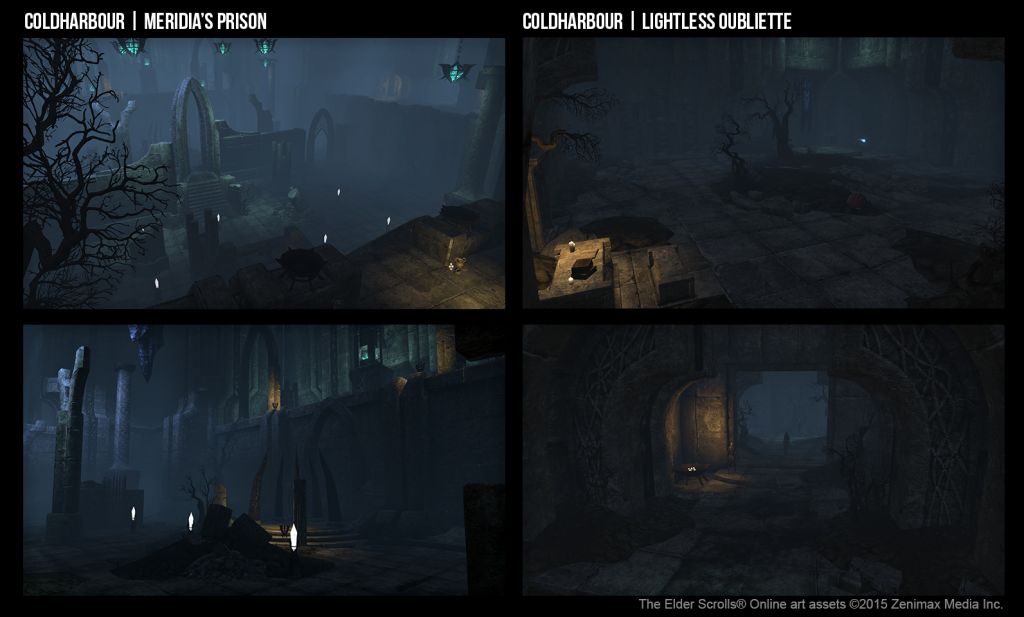 Responsible for the placement of assets and terrain sculpting & painting, metrics. Also created lighting and environment settings - Objective is intentionally dark for gameplay purposes. (All assets & textures created by other ZOS artists)